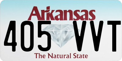 AR license plate 405VVT