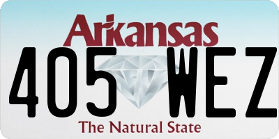 AR license plate 405WEZ
