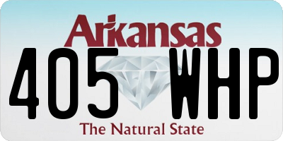 AR license plate 405WHP