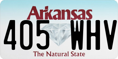 AR license plate 405WHV