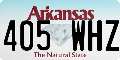 AR license plate 405WHZ