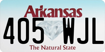 AR license plate 405WJL