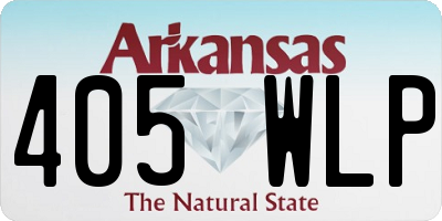 AR license plate 405WLP