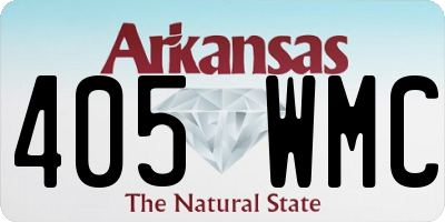 AR license plate 405WMC