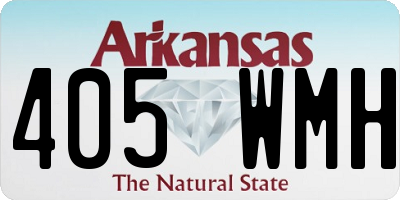 AR license plate 405WMH