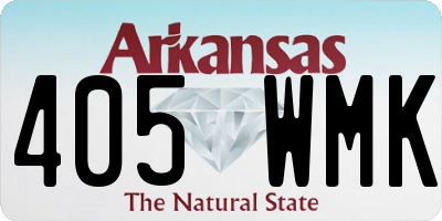 AR license plate 405WMK