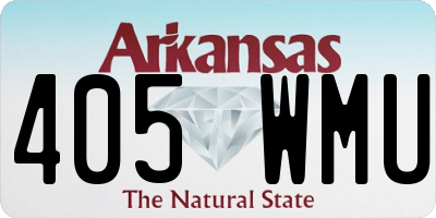AR license plate 405WMU