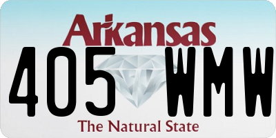 AR license plate 405WMW