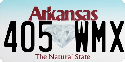AR license plate 405WMX