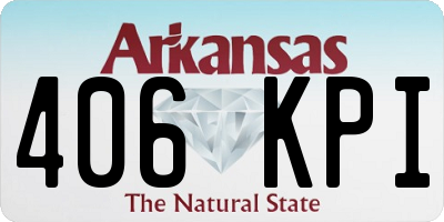 AR license plate 406KPI