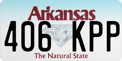 AR license plate 406KPP