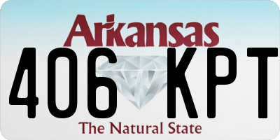 AR license plate 406KPT