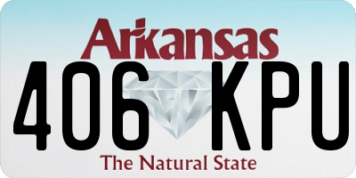 AR license plate 406KPU