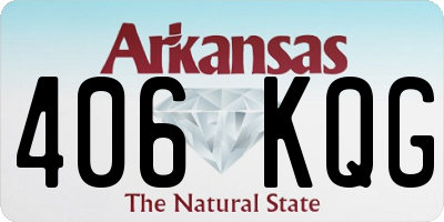 AR license plate 406KQG