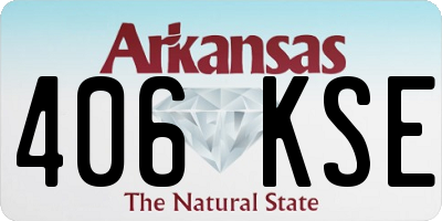 AR license plate 406KSE