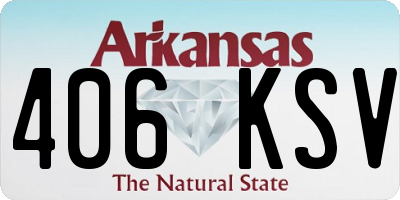AR license plate 406KSV