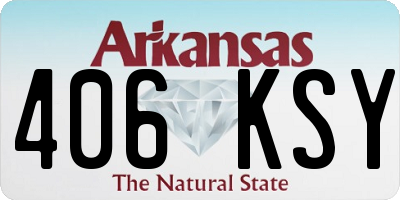 AR license plate 406KSY