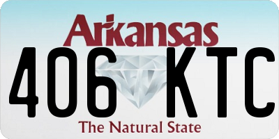 AR license plate 406KTC