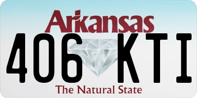 AR license plate 406KTI