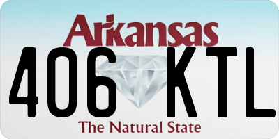 AR license plate 406KTL