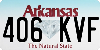 AR license plate 406KVF