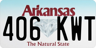 AR license plate 406KWT