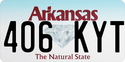 AR license plate 406KYT