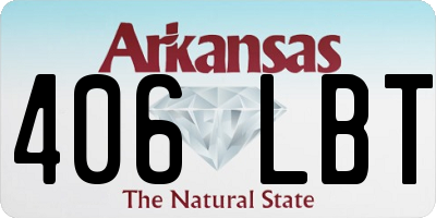 AR license plate 406LBT
