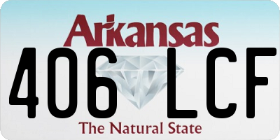 AR license plate 406LCF