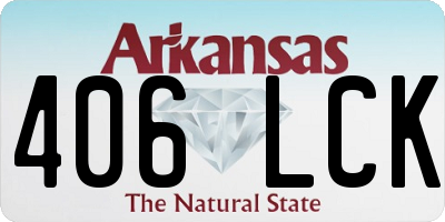 AR license plate 406LCK