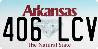 AR license plate 406LCV