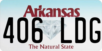 AR license plate 406LDG