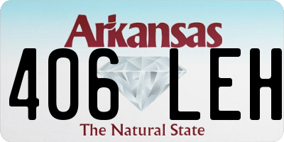 AR license plate 406LEH