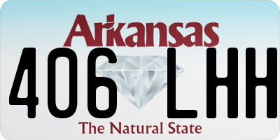 AR license plate 406LHH