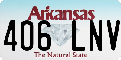 AR license plate 406LNV