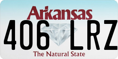 AR license plate 406LRZ