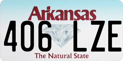 AR license plate 406LZE