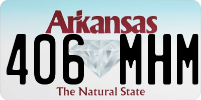 AR license plate 406MHM