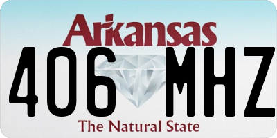 AR license plate 406MHZ