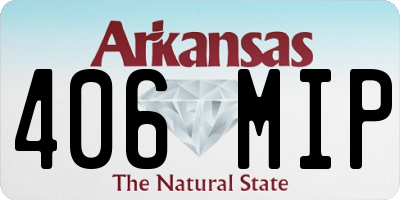 AR license plate 406MIP