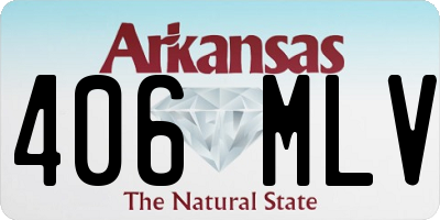 AR license plate 406MLV
