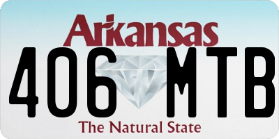 AR license plate 406MTB