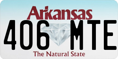 AR license plate 406MTE