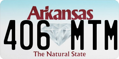 AR license plate 406MTM