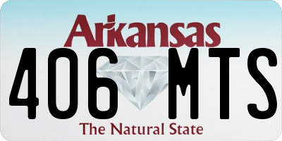AR license plate 406MTS