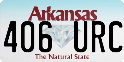 AR license plate 406URC