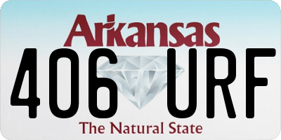 AR license plate 406URF