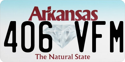AR license plate 406VFM