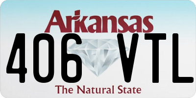 AR license plate 406VTL