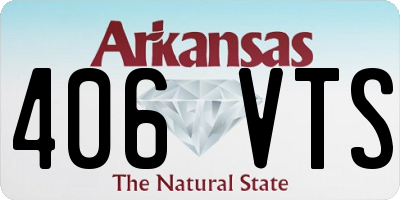 AR license plate 406VTS